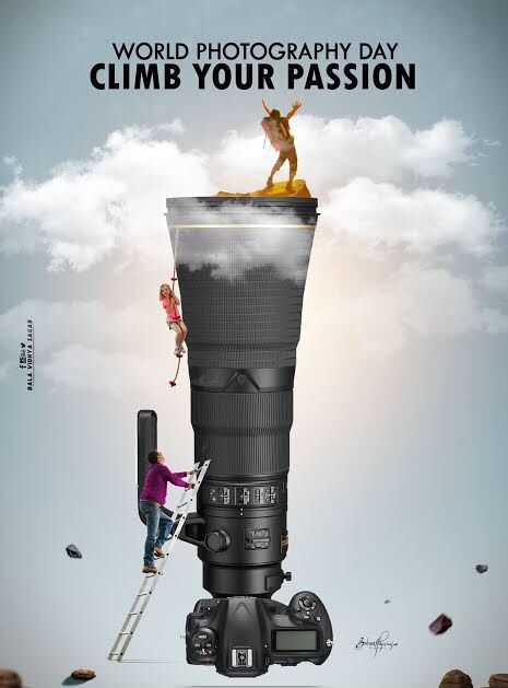 Contest Poster, Kamera Dslr, Best Camera For Photography, Digital Advertising Design, World Photography Day, 19 August, Real Estate Marketing Design, Photoshop Design Ideas, 광고 디자인