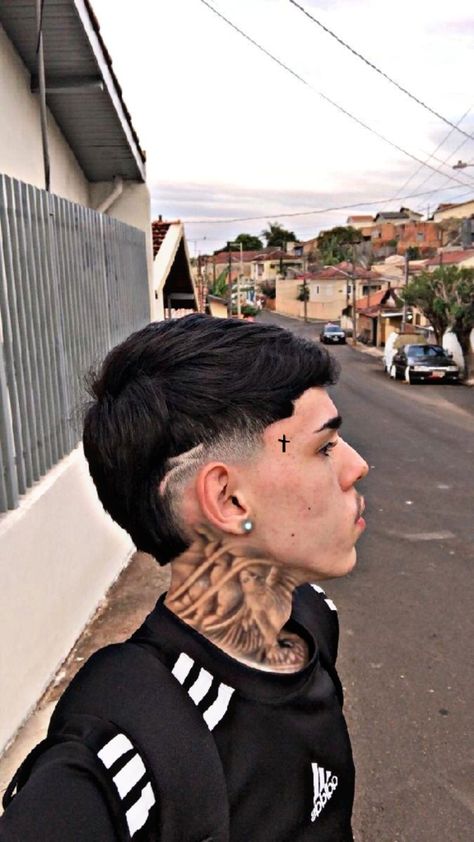 Mullet Taper, Classic Mens Hairstyles, Burst Fade, Low Fade Haircut, Neck Tattoo For Guys, Faded Hair, Michael Jackson Bad, Haircut Designs, Hair Tattoos