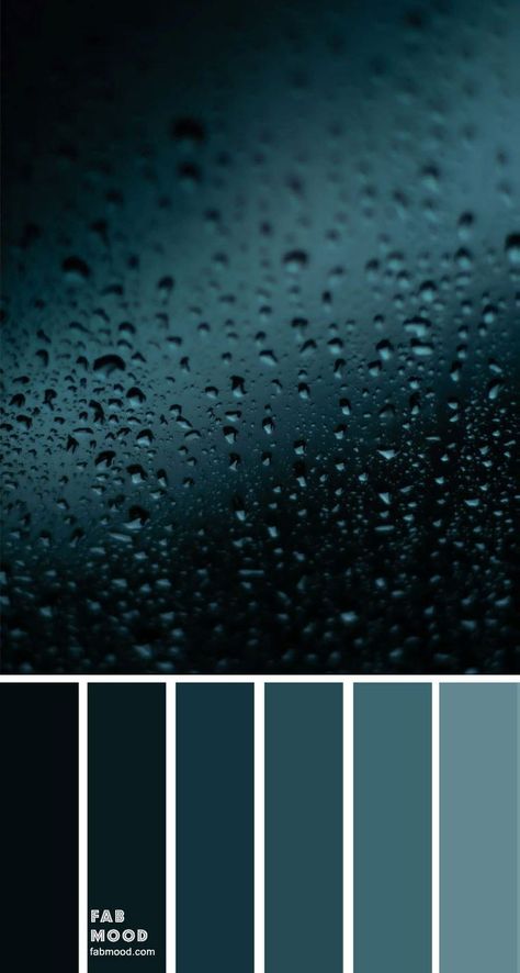 Behr Deep Teal Paint Colors, Blue Green Grey Color Palette Bedroom, Grey Teal Color Palette, Teal Color Palette Colour Schemes, Grey Shades Palette, Shades Of Teal Color Palettes, Deep Teal Color Palette, Teal Fireplace, Teal Bedroom Color Schemes