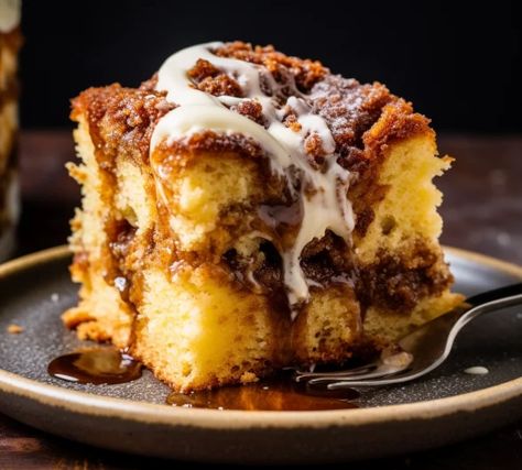 Easy Ooey Gooey Cinnamon Swirl Cake top recipes in 2024-25 Cinnamon Swirl Cake, Swirl Cake, Cake Recipes Easy Homemade, Chocolate Cookie Recipes, Ooey Gooey, Cinnamon Swirl, Yellow Cake Mixes, Snack Cake, Top Recipes