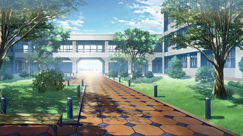 Musik kampus dan nada dering sekolah | Efek suara templat MP3 Unduhan gratis - Pikbest Gacha Backgrounds Outside, Clannad Anime, School Wallpaper, Gacha Background, Anime Places, Background Anime, Anime High School, Episode Interactive Backgrounds, School Hallways