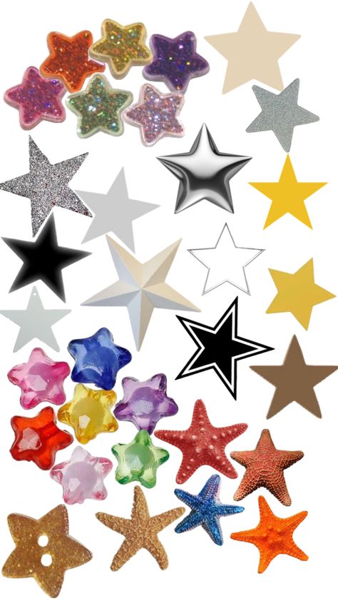 Need star cutouts? #cutouts #stars #starstickers #starsticker #stickers #stickersheet #cutoutsheet #slay #stargirlaesthetic #shuffle #shuffles Shuffle Png, Cutout Stickers, Shuffle Stickers, Aesthetic Cutouts, Shuffles Stickers, Shuffle Cutouts, Scrapbook Stickers Printable Y2k, Scrapbook Cutouts, Shuffles Cutouts