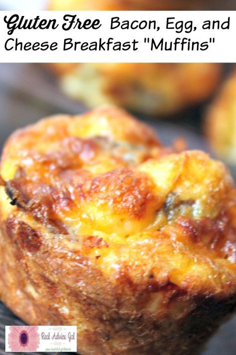 Easy Gluten Free Breakfast Muffins Recipe, perfect for making ahead of time. Easy Gluten Free Breakfast, Gluten Free Breakfast Muffins, Making Muffins, Breakfast Gluten Free, Easy Camping Breakfast, Simple Brunch, Gluten Recipes, Recipes Brunch, Gf Breakfast