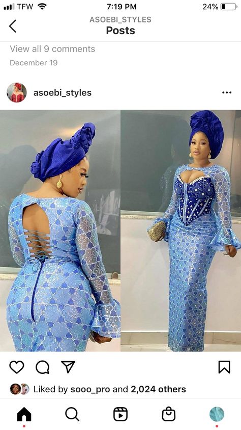 Blue Lace Styles For Asoebi, Powder Blue Asoebi Lace Styles, Sky Blue Lace Styles Nigerian, Sky Blue Asoebi Lace Styles, Blue Asoebi Lace Styles For Wedding, Sky Blue Lace Asoebi Styles, Blue Aso Ebi Styles Lace, Asoebi Corset Styles, Corset Asoebi Styles