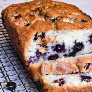 Sourdough Discard Blueberry and Lemon Quick Bread - Stretch and Folds Sourdough Discard Lemon Blueberry Bread, Discard Quick Bread, Sourdough Discard Blueberry, Simple Sweet Bread Recipe, Lemon Quick Bread, Hawaiian Banana Bread, Blueberry Bars, Blueberry Banana Bread, Easy Sourdough