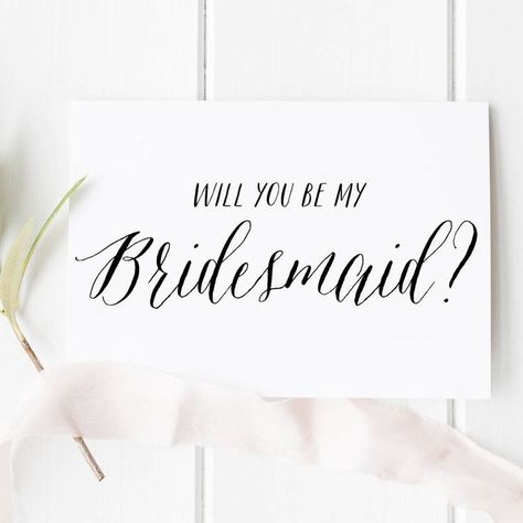 Will You Be My Bridesmaid Card. Will U Be My Bridesmaid, Will You Be My Bridesmaid Gifts, The Bachelorette Party, Mom Wedding Gift, Wedding Dress Mermaid, Bridesmaid Invitation, Bridesmaid Card, Be My Bridesmaid Cards, Bridesmaid Proposal Cards