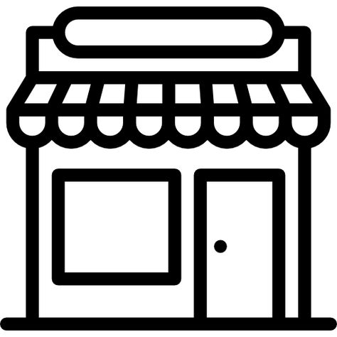 Store Drawing Easy, Easy Market Drawing, Store Drawing, Shop Vector, House Clipart Black And White, Cute Shopping Cart Icon, Shopping Cart Icon, Competition Book, Adobe Design