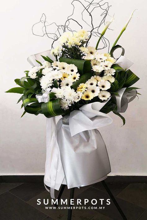 Summer Pots, Condolence Flowers, Heartfelt Condolences, Stand Flower, With Sympathy, Online Florist, Order Flowers Online, Florist Shop, Sympathy Flowers