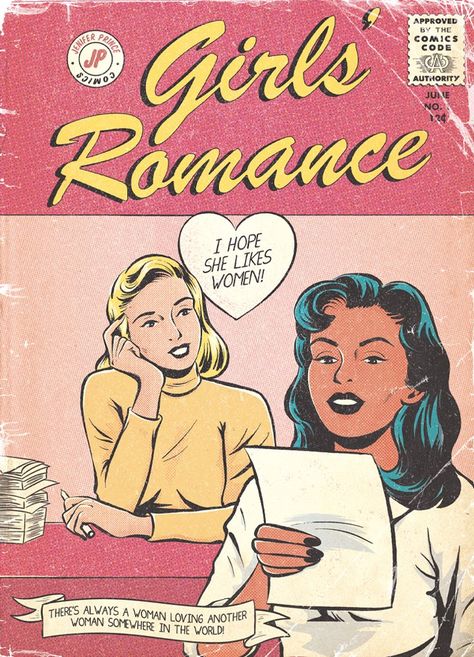 jenifer on Twitter: "manifesting… " Jenifer Prince, Vintage Lesbian, Prince Art, Lesbian Art, Lgbt Art, Queer Art, Retro Comic, Gay Art, Vintage Comics