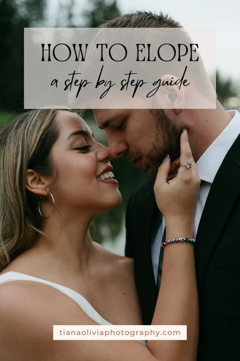 You’ve decided you want to ditch the big wedding and elope instead. Or maybe you’re considering an elopement but not sure yet. Either way, you’ve probably found yourself pondering how to elope.  What does it take to plan an elopement? When should you begin planning it? Where do you even begin?  As an elopement photographer that specializes in helping couples plan meaningful weddings, I want to help you get started in your elopement planning process. From the first idea to planning the details, planning an elopement is actually a lot of fun!  Read on to learn how to plan your elopement! How To Get Eloped, Fall Wedding Elopement Ideas, Destination Elopement Ideas, Elopement To Do List, Elopement Weddings, Wedding Ideas Elopements, Nature Elopement Ideas, Spring Elopement Ideas, Elopment Ideas Simple