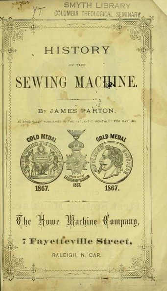 Sewing Ephemera, Vintage Sewing Books, Historical Sewing, Old Libraries, Retro Sewing Patterns, Antique Sewing Machines, Vintage Sewing Machines, Wayback Machine, Sewing Book