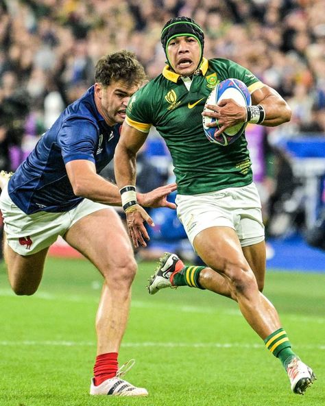 Springbok Rugby Players, Cheslin Kolbe, Rugby Wallpaper, Springbok Rugby, All Blacks Rugby, Rugby Sport, All Blacks, Best Sport, Rugby Players