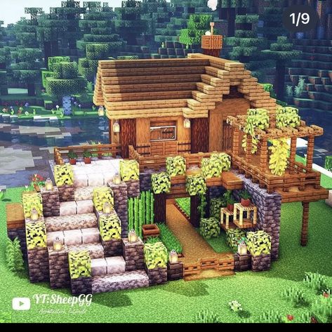 Minecraft Hus, House Ideas Minecraft, Blueprints Minecraft, Houses Blueprints, Construction Minecraft, Minecraft House Ideas, Case Minecraft, Minecraft Decoration, Minecraft Houses Survival