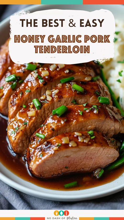 Pork Tenderloin Glaze, Best Spaghetti Recipes, Honey Garlic Pork Tenderloin, Garlic Pork Tenderloin, Easy Pork Tenderloin Recipes, Best Spaghetti Recipe, Teriyaki Pork Tenderloin, Dinner Ideas Crockpot, Easy Pork Tenderloin