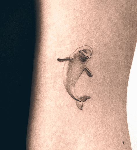 Beluga Tattoo Design Images (Beluga Ink Design Ideas) Beluga Whale Tattoo Drawings, Marine Sleeve Tattoo, Ace Blackwell, Ocean Animals Tattoo, Marine Tattoo Ideas, Beluga Tattoo, Beluga Whale Tattoo, Narwal Tattoo, Ocean Animal Tattoos