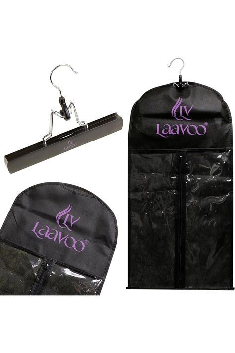 LaaVoo Hair Extensions Hanger with Storage Bag Hairpieces Storage Holder Hair Wigs Carrier Case for Store Style Hair Black Color Hair Black, Womens Wigs, Style Hair, Black Style, Hair Wigs, Hair Pieces, Storage Bag, Wig Hairstyles, Hair Extensions