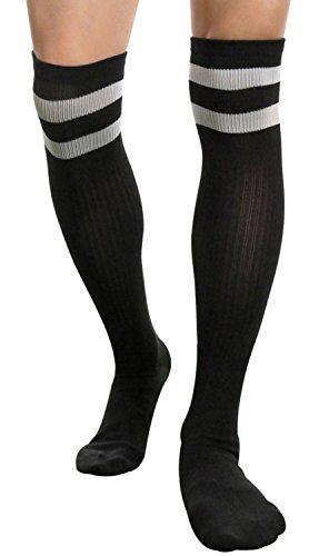 Socks Knee High Basketball Socks Men Long Soccer Hockey Baseball Athletic Hose Black * Check out this great product.Note:It is affiliate link to Amazon. Long Black Socks, Men In Socks, Socks Knee High, Mens Socks Fashion, Cat Stockings, Coupon Storage, Sheer Socks, Football Socks, Basketball Socks