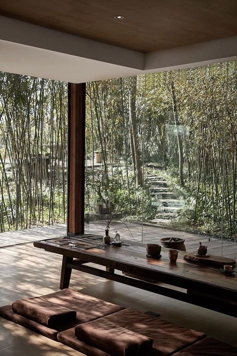 Tea House Interior, Restaurant Design Concepts, House Trends, Chinese Tea Room, Tea Room Design, Tea House Design, Chinese Interior Design, Chinese Tea House, Zen House