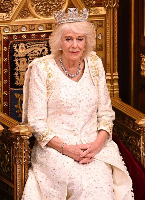 Crown For King, Camilla Queen, Coronation Gown, Imperial State Crown, Coronation Dress, George Iv, Royal Collection Trust, Queen Consort, Queen Alexandra