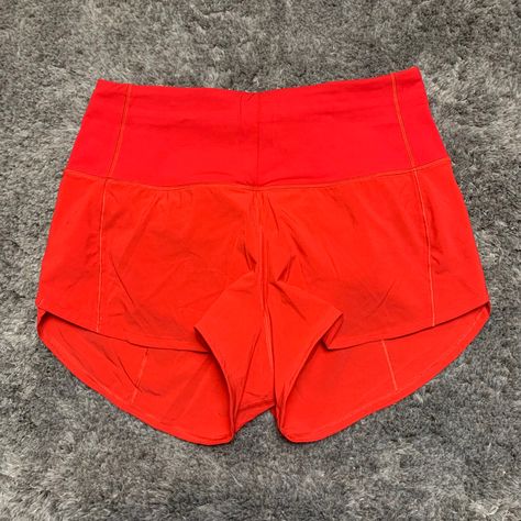 NWOT Lululemon Speed Up HR Short 2.5" Womens size 4 Color is Carnation Red Inseam is 2.5" High rise fit In perfect condition Reasonable offers are welcome!!! #lululemon #lowrise #shorts #running #summer Red Lululemon Shorts, Lowrise Shorts, Running Summer, Lululemon Collection, Clothing Board, Lululemon Speed Up Shorts, Preppy Clothes, Casual Preppy Outfits, Fashion Fits