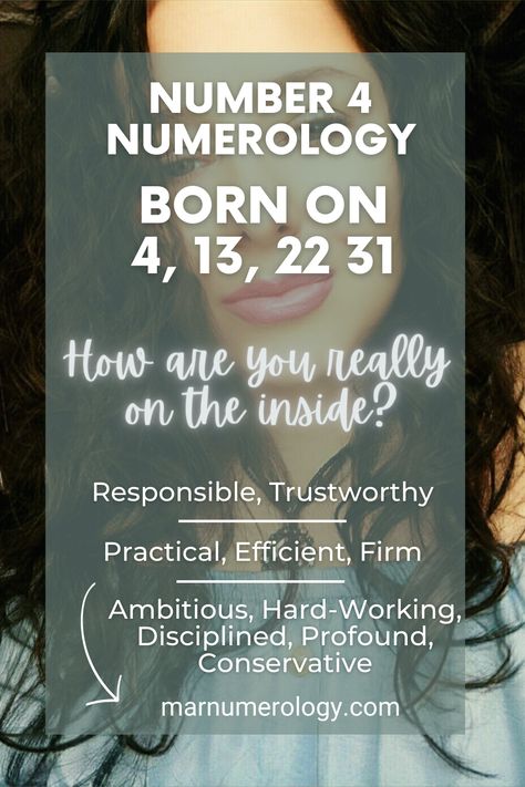 Find out the meaning of number 4 in numerology. Main traits of this vibration makes it the most reliable, grounded, practical, efficient and disciplined number from numerological chart. Numerology compatibility is another important aspect... #number4numerology, #numerology, #lifepath4, #numerologycompatibility, #birthnumber, #number4personality Birth Number Numerology, 4 Numerology, Life Path 5 Numerology, 4 Meaning, Life Path 9 Numerology, Numerology Number 4, Lo Shu, Numerology 5, Life Path 4 Numerology