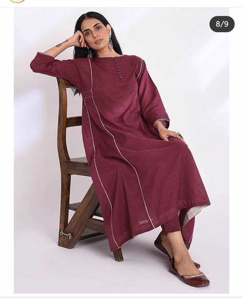 Kalidar Kurta Pattern, Plus Size Fashion For Women Indian, Kurta Pattern, Churidar Designs, Simple Kurta Designs, Designer Kurti Patterns, Trendy Shirt Designs, Pakistani Fashion Casual