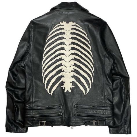 ً on Twitter: "Undercover: ‘Anitomicouture’ Ribcage Leather Jacket (2013) https://t.co/eXCNzauFOw" / Twitter Png Clothes, A Skeleton, Grunge Goth, Swaggy Outfits, Mode Inspo, Dream Clothes, Looks Vintage, Grunge Outfits, Look Cool