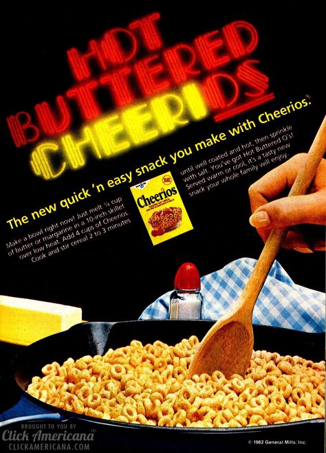 Hot Buttered Cheerios, Buttered Cheerios, Cheerios Snack Mix, Cheerios Snacks, Cheerios Recipes, Cheerios Cereal, Cereal Snacks, Baked Avocado, Snack Mix Recipes