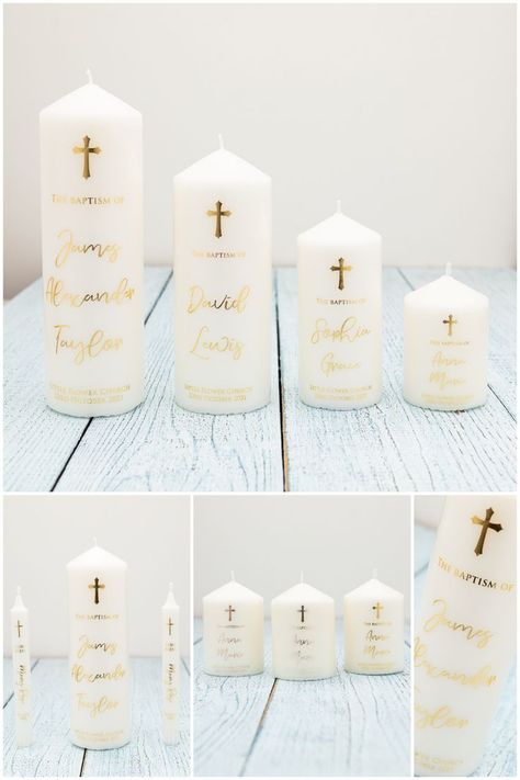 Personalised Real Foil Candle, Baptism Candle, Christening Candle, Wedding Unity Candle Wedding Unity Candle, Anniversary Candle, Unity Candles, Christening Candle, Candles Christmas, Wedding Unity Candles, Candle Wedding, Baptism Candle, Wedding Unity