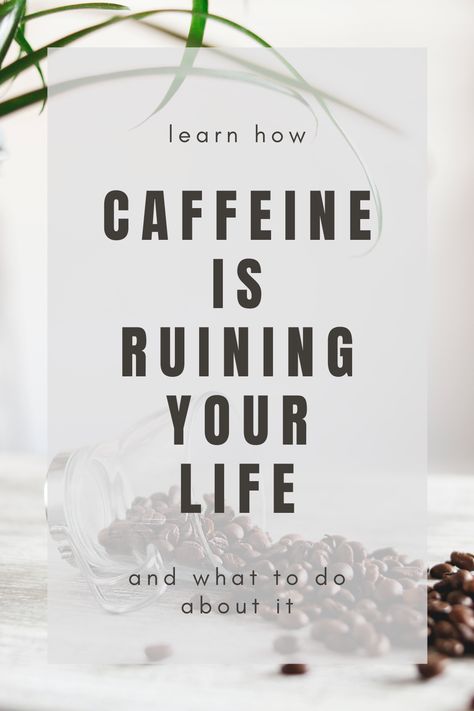 We're all consuming caffeine in one way or another. Some of us don't even know it's bad. There's at least five reasons to quit it - let me tell you. #coffee #caffeine #caffeineaddiction #morningcoffee #okaybutfirstcoffee How To Wean Yourself Off Caffeine, Quit Caffeine Before And After, Is Coffee Bad For You, How To Quit Caffeine, Caffeine Cleanse, How To Quit Coffee, Quitting Coffee, Caffeine Detox, Caffeine Quote