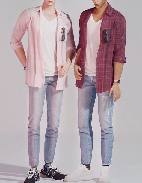 KK Basic set 08 | KK's creation on Patreon Ts4mm Male Clothing, Sims 44 Cc Clothes Male, Sims 4 Cc Men Clothing Korean, Sims 4 Casual Clothes Male, Ts4 Male Cc Clothes Patreon, Kk Sims 4 Cc, Ts4 Cc Male Clothing Alpha, Sims 4 Guy Outfits, Sims 4 Cc Male Corset