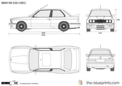 BMW M3 E30 Bmw E30 Sketch, Bmw E30 M3 Drawing, Bmw E30 Drawing, Bmw Blueprint, Bmw M30, Simple Car Drawing, Mustang Drawing, Bmw M3 E30, Bmw Art