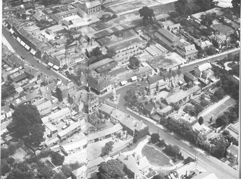 Waltham Cross 1926 Waltham Cross, Aerial Photos, Aerial Photo, Local History, Past And Present, Coop, Family History, Old Photos, Spinning