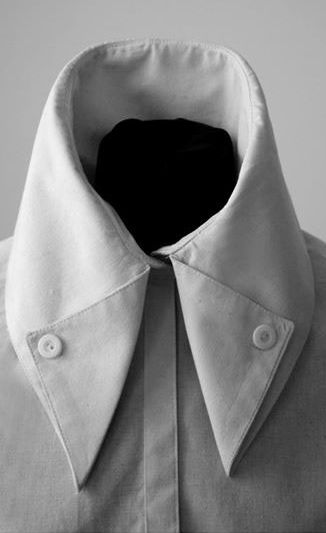 Collar Designs Duta Nicolette Shirt Collar Men, Shirt Collar Design, Collared Shirts, Alternative Men, Pointy Collar, Menswear Details, Sewing Collars, Shirt Detail, Collar Designs