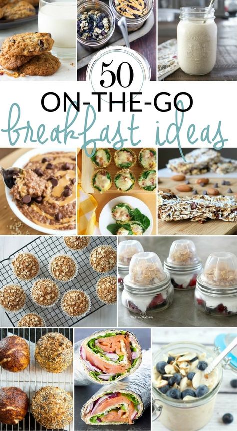 Breakfast Ideas For Traveling, To Go Breakfast Ideas, Premade Breakfast, To Go Breakfast, Breakfast Ideas Easy Healthy, Make Ahead Recipes, Portable Breakfast, Work Breakfast, Healthy Breakfast On The Go