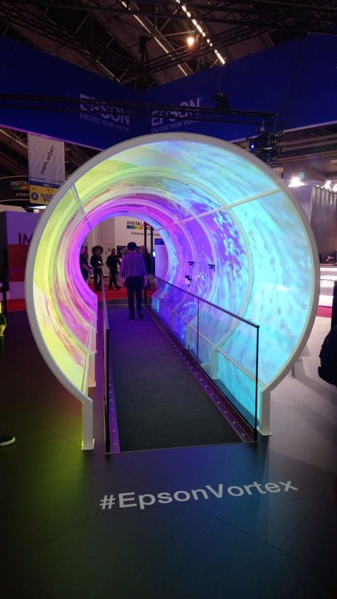 Immersive Tunnel Experience, Stem Space Activities, Tunnel Exhibition, Exhibition Design Display, Tunnel Installation, Vortex Tunnel, Futuristic Tunnel, Space Tunnel, 3d Tunnel