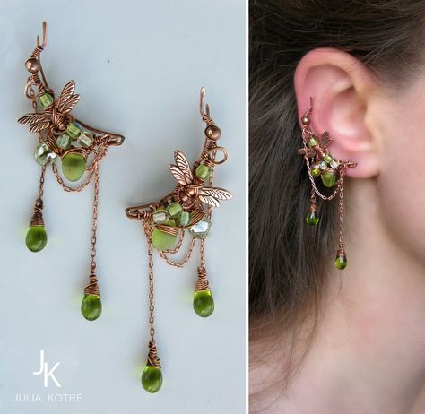 Enchanted Forest Earrings, Rough Gemstone Jewelry, 14k Gold Hoop Earrings, Office Pods, Hammered Hoop Earrings, Ear Pins, Hades And Persephone, Earring Ideas, Simple Bracelets