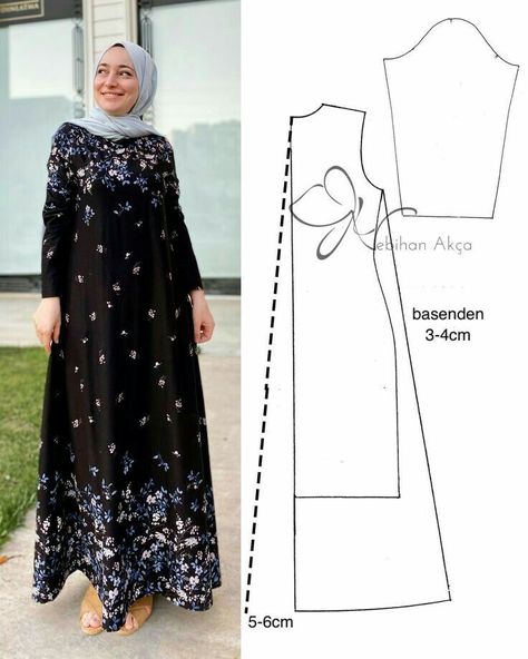 Sewing Dresses For Women, Gaun Koktail, Dress Sewing Patterns Free, Dress Patterns Diy, Girls Dress Sewing Patterns, Sewing Clothes Women, Dress Patterns Free, Pattern Dress Women, Fashion Sketches Dresses