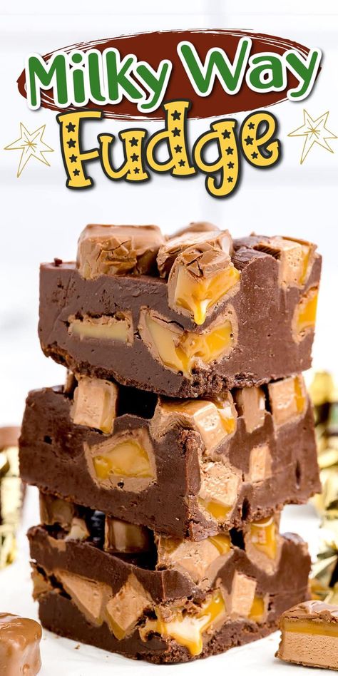 Layered Fudge Recipes, Milky Way Fudge, Toffee Truffles, Fantastic Fudge, White Fudge, Best Fudge Recipe, Chili Bean, Holiday Fudge, Homemade Fudge Recipes