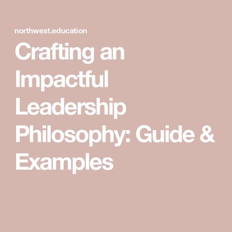 Crafting an Impactful Leadership Philosophy: Guide & Examples Leadership Philosophy Examples, Leadership Philosophy, What Is Leadership, Team Dynamics, Leadership Traits, Servant Leadership, Executive Leadership, Effective Leadership, Leadership Programs