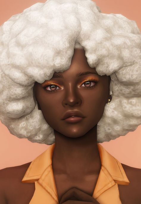 alana hair Afro Hair Sims 4 Cc, Sims 4 Afro Hair, Sims 4 Mm Cc, Sims 4 Cc Folder, Sims 4 Characters, Sims 4 Mm, Sims Four, Sims4 Clothes, Sims 4 Cc Packs