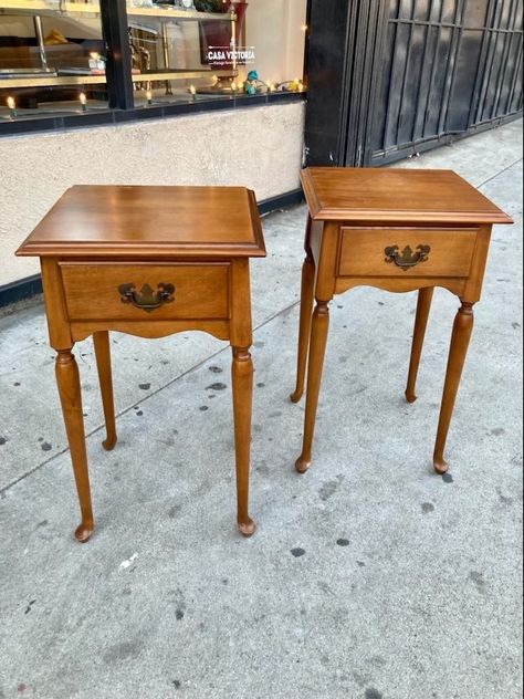 Night Stand Vintage, Vintage Night Stand, Los Angeles Sunset, Vintage Nightstand, Sunset Boulevard, Night Stands, Night Table, Refurbished Furniture, Night Stand