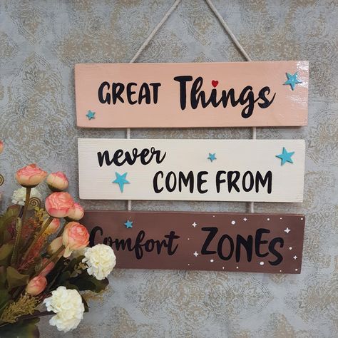 Room Decor Words Quotes, Positive Quotes Wall Hanging, Wall Hanging Ideas For School, Cuddle Aesthetic, Hanging Wall Art Diy, Diy Wall Hanging Decorations, Encouragement Printables, Africa Artwork, Hanging Quotes