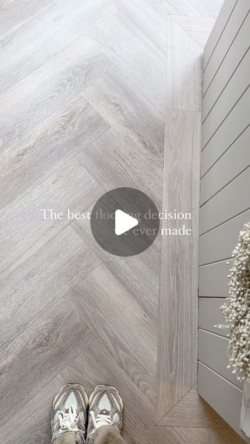 Ashley Cassidy on Instagram: "Hey all,
Received lots of messages regarding my flooring recently and thought I’d pop a post up to hopefully answers questions you may have 🫶🫶
LVT’ (luxury vinyl tiles) is basically a ‘look for less’ option instead of splashing out on real wood herringbone. 

It’s durable and great to clean - my 5 month old and mental dog have put it to the test let me tell you! 🤣

#lvtflooring #herringbonefloor #lookforless #dupes #homerenovation #homerenovationideas #homerenovationuk  #openplankitchen #openplankitchendiner #flooring #bifolds #neutraldecor #neutralinteriors #scandihomedecor" 5 Month Old, Open Plan Kitchen Diner, Luxury Vinyl Tile Flooring, Lvt Flooring, Herringbone Floor, Neutral Interiors, Vinyl Tiles, Luxury Vinyl Tile, Vinyl Tile