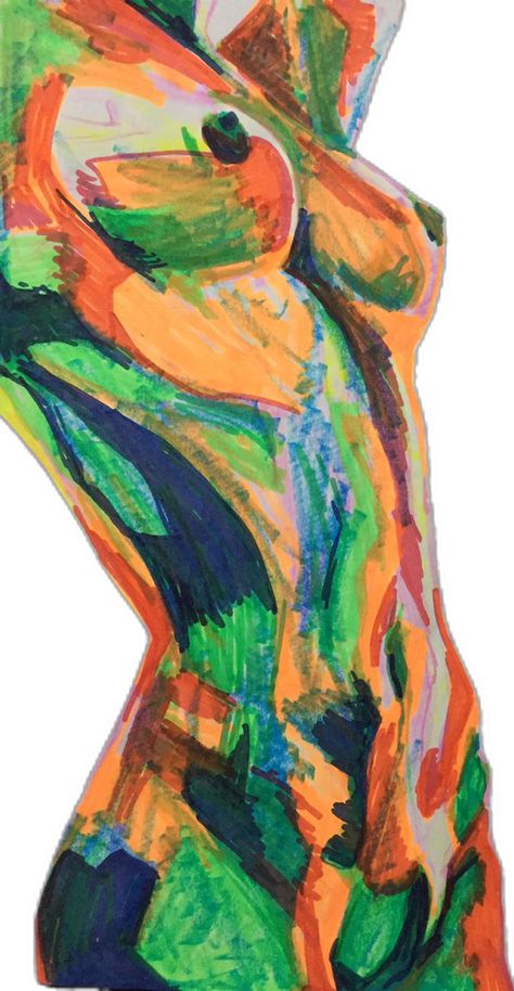 Aura Body Drawing, Art Inspo Paint, Body Shape Painting, Women Painting Aesthetic, Women Painting Body Figure Drawing, Sexism Painting, Nude Art Ideas Easy, Body Figure Painting, Female Form Painting