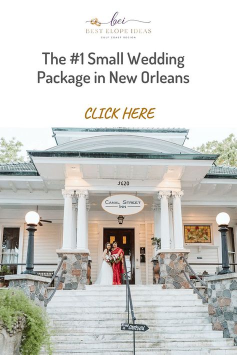 If you have been thinking about where to get eloped, there’s a brand new opportunity awaiting couples looking for a meaningful, romantic experience. We’re happy to offer the #1 small wedding package in New Orleans that is sure to meet all of your needs and provide you with an incredible once-in-a-lifetime experience.Small Wedding Package, New Orleans Wedding, elopement package, New Orleans elopement package,small wedding planning, elopement planning, elopement budget ideas, intimate wedding Elopement Budget, Small Wedding Planning, Best Wedding Destinations, New Orleans Elopement, Planning A Small Wedding, Wedding Destinations, Elopement Planning, Budget Ideas, New Orleans Wedding