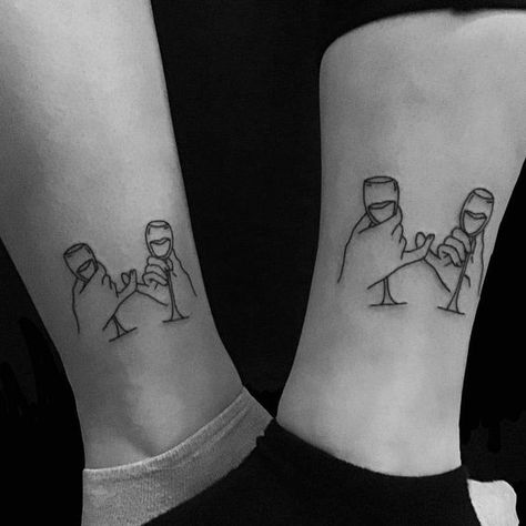 Matching Cousin Tattoos, Pair Tattoos, Matching Bff Tattoos, Cousin Tattoos, Maching Tattoos, Promise Tattoo, Friends Tattoo, Matching Friend Tattoos, Matching Best Friend Tattoos