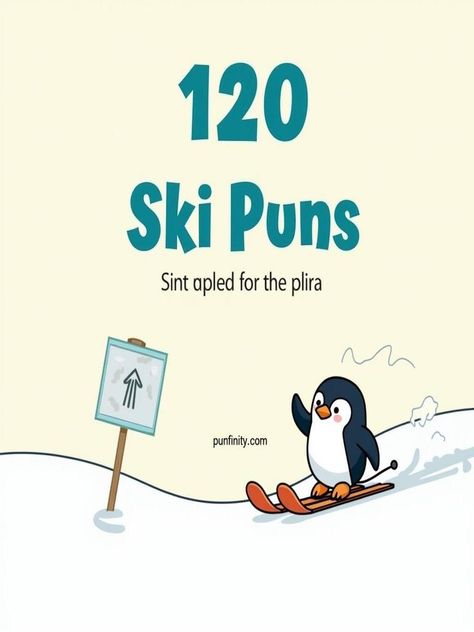 ski puns Funny Skiing Quotes, Snow Puns, Skiing Quotes, Winter Humor, Snow Humor, Skiing Humor, Ski Instructor, Snow Much Fun, Wit And Wisdom