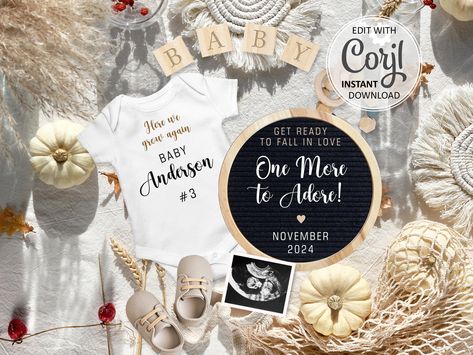 Thanksgiving Baby Announcement, Second Pregnancy Announcements, Fall Baby Announcement, Sonogram Pictures, Baby Number 3, Thanksgiving Pregnancy Announcement, Fall Pregnancy, Fall Pregnancy Announcement, Baby Due Date