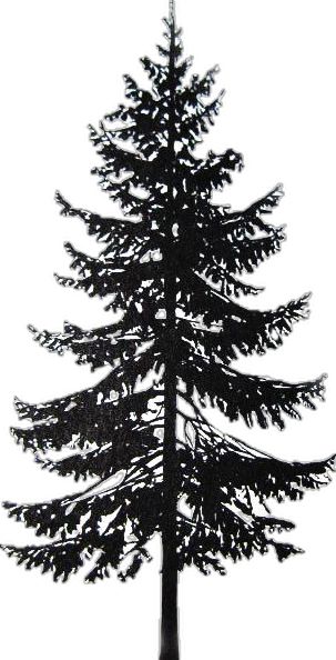 Tree Outline Silhouettes, Spruce Drawing, Pine Tree Outline, Pine Tree Stencil, Tattoo Berge, Tree Line Drawing, Tree Silhouette Tattoo, Pine Tree Drawing, Geometric Lion Tattoo